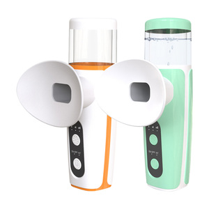 Pulvérisateur de brume oculaire portable, masques oculaires chauffants hydratants pour soulager la sécheresse, compresse chaude rapide, vapeur réglable sur 3 températures - Product Image 1