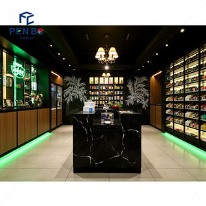 تجهيزات محلات التبغ والنرجيلة المخصصة مع حلول أثاث طاولة البيع بالتجزئة والدخان - Product Image 6