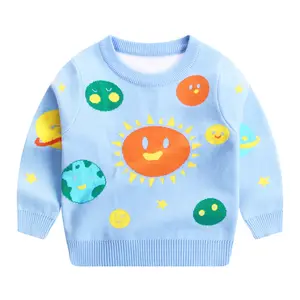 Winter 4 years children baby boys color combination sweater pullover