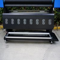 Imprimante jet d'encre à sublimation haute vitesse 1,8 m à 4 têtes, garantie 1 an, pour l'impression textile, la production de vêtements, portable
