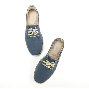 <span class=keywords><strong>Espadrilles</strong></span> d'été pour hommes, chaussures décontractées en toile respirante, sandales plates en jute, chaussures de marche confortables, vente en gros, logo personnalisé - Product Image 2