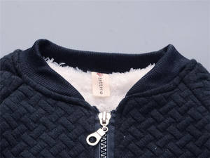 Manteau pour bébé fille de 0 à 4 ans, épais, en coton de haute qualité, vêtements d'automne en velours avec fermeture éclair, vêtements d'hiver pour enfants, vestes chaudes - Product Image 5