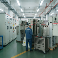Distribution d'énergie industrielle de haute qualité, 12 kV, 11 kV, 630 A, à gaz SF6, modulaire, triphasée, IP67, résistante aux intempéries, en métal, pour intérieur