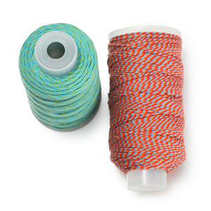 ไหมฝ้ายทอมือ เบอร์ 8 ย้อมสี สำหรับถักสร้อยข้อมือ สร้อยคอ งานฝีมือ - Product Image 5