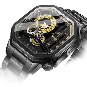 นาฬิกากลไกจักรกลอัตโนมัติที่ดีที่สุดพร้อมการออกแบบหน้าปัดโครโนกราฟนาฬิกาแฟชั่นกันน้ำ