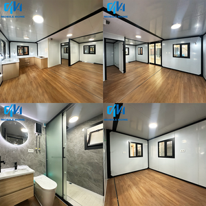 Casa Mobile Prefabbricata da 20ft/40ft Pronta per la Spedizione, 2/3/4 Camere da Letto con Cucina e Bagno, Casa Container, Veranda, Camere d'Albergo - Product Image 2