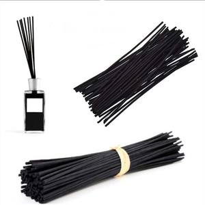 Hitian HTR001 <b>Black</b> Color Rattan <b>Reed</b> <b>Diffuser</b> Sticks Home Scented 10-120CM - Product Image 5