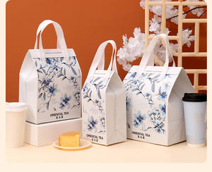 Sacs isothermes en tissu pour le repas, personnalisables pour enfants, sacs thermiques pour aliments, sacs isothermes imperméables pour pique-nique - Product Image 6