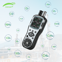 Detector de Difusión de Gas a Prueba de Explosiones O2 CO H2S LEL, Analizador de Inflamables de Alta Precisión Antideslizante, Sensor de Gas Electroquímico Catalítico