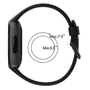 Correa de silicona para <span class=keywords><strong>reloj</strong></span> compatible con Fitbit Inspire, estilo oficial, hebilla colorida, correa deportiva de repuesto para hombres y mujeres - Product Image 6