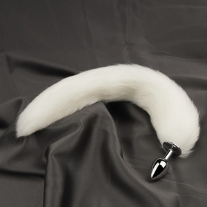 40Cm Cosplay Kedi Kuyruğu Anal <span class=keywords><strong>Plug</strong></span> Kırmızı Çok Renkli Paslanmaz Metal Popo <span class=keywords><strong>Plug</strong></span> Kuyruklu Anüs Erotik Seks Oyuncağı Tilki Kuyruğu Popo <span class=keywords><strong>Plug</strong></span> - Product Image 2
