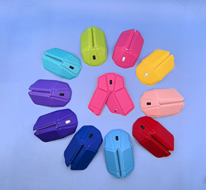 MOMO TECH Ultra thin custom low MOQ logo computer accessory outdoor work trip portable business gift foldable wireless <b>mouse</b> - Product Image 6