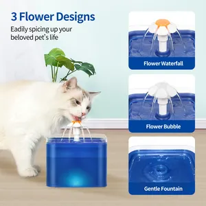 2L 5V USB del Cane Del Gatto Automatico Intelligente Distributore di Fuente Agua Gato Filtro Autopulente Led di Acqua Potabile Pet Fontana