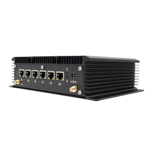 Routeur pare-feu <span class=keywords><strong>6</strong></span> ports LAN Mini PC Celeron 2955U 3865U Boîtier PC robuste RS232 RJ45 COM 4G/3G WiFi Prise en charge Pfsense AES-NI Win10 Pro - Product Image 2