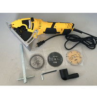 Deko — Mini scie circulaire multifonctionnelle avec piste, outils électriques, 600W, 85mm