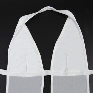 Hanging Neck <strong>Swimsuit</strong> Back Strap Swimwear Custom One-piece Beachwear - Product Image 6