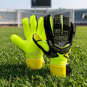 Gants de gardien de but professionnels, nouveaux gants de football en latex 4 mm, protection des doigts, respirants, gants de gardien de but de football - Product Image 2