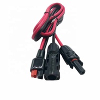 10AWG Solar-Verbindungskabel zu Batterieadapter für Solarmodule Batterieladegerät