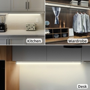 Lonyung ETL CE nhôm có thể liên kết vuông LED cửa hàng ánh sáng 4ft có thể liên kết 60cm Led tủ ánh sáng LED <span class=keywords><strong>T5</strong></span> Ống ánh sáng lịch thi đấu - Product Image 6