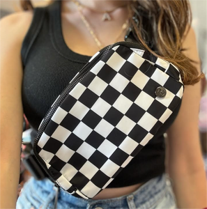 סיטונאי לבן מקופסת אבזם רחב חגורה רחבה שקית crossbody עבור נשים שקית בום - Product Image 3