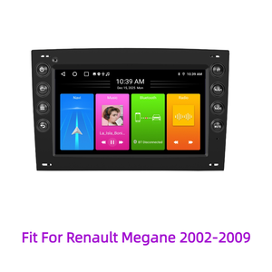 Navigateur GPS 7 pouces pour Renault Mégane 2 2002-2009, unité principale Android pour voiture avec Carplay et garantie d'un an - Product Image 1