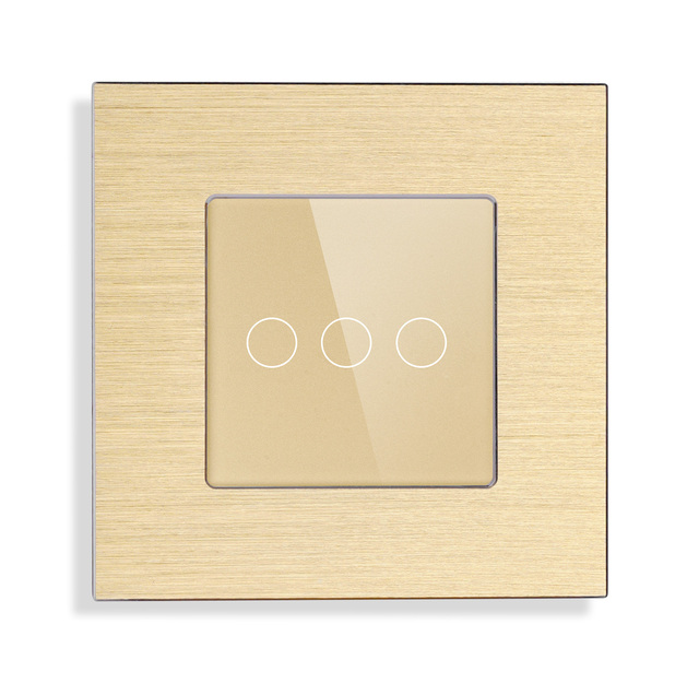 Tawoia Touchable Smart Switch with Luxury Aluminium Frame CE CB ROHS EAC