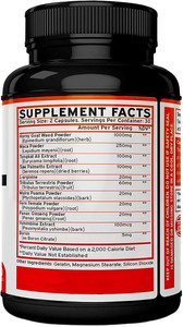 Horny Goat Weed Maximum Strength Softgels für Männer-Vitalität, Libido-Unterstützung, Energie und Natürliche Leistungssteigerung - Product Image 2