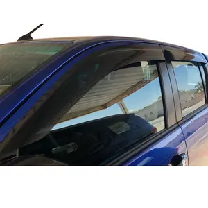 Acrylic Injection Door Window wind door visors For Toyota HiLUX REVO 2017 2018 2019 2020 Rocco window sun visor deflectors