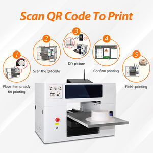 Inkit Impresora de alimentos <span class=keywords><strong>Cake</strong></span> Cookie Lollipop Impresora Soporte Escanear Código QR Subir imágenes DIY - Product Image 3