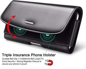 Étui de ceinture pour <span class=keywords><strong>iPhone</strong></span> 17 16 16e 15 14 13 12 11 Xs X <span class=keywords><strong>XR</strong></span> - Product Image 3