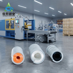 Cepillo de Pulido Cilíndrico de Nailon de Alto Rendimiento |   Cepillo Rotatorio para Acabado de Superficies |   Certificado ISO9001 - Product Image 4