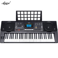 Wholesale Aiersi Brand 61-Key Electronic Organ Touch Function Midi Digital Piano Basic Arranger Keyboard Musical Instruments