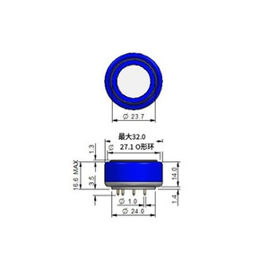 Sensor de sulfuro de hidrógeno CITY Technology 7HLM, detector electroquímico de 0-200 PPM - Product Image 2