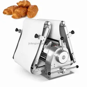 Electric croissant making machine, small dough sheeter table top