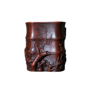 Maceta de Bonsái de Arcilla Morada Hecha a Mano, Estilo Clásico, Contenedor Decorativo para Plantas de Escritorio, Forma Única, Diseño Creativo - Product Image 4