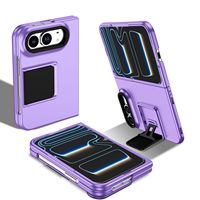 Étui pliable pour iPhone Duo avec béquille invisible intégrée multi-positions, ultra-fin, anti-chute, coque rigide 2026
