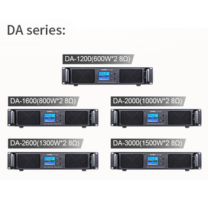 การ์ดแสดงผล OLED 600W * 2รับประกัน3ปีสำหรับดีเจ2U เครื่องขยายเสียงคาราโอเกะระบบเสียงดิจิตอลซับวูฟเฟอร์ลำโพงเต็มรูปแบบสาย - Product Image 6
