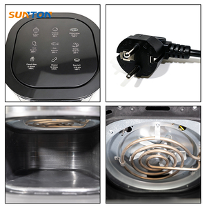 Freidora de aire inteligente digital con pantalla táctil, sin aceite, cuadrada, para el hogar y la cocina, personalizada OEM SUNTON skd ckd - Product Image 5