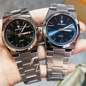 POEDAGAR 930 <span class=keywords><strong>uomo</strong></span> nuovo <span class=keywords><strong>orologio</strong></span> di lusso impermeabile luminoso data settimana <span class=keywords><strong>orologio</strong></span> in acciaio inossidabile eloj Casual Business orologi al quarzo da <span class=keywords><strong>uomo</strong></span> - Product Image 2