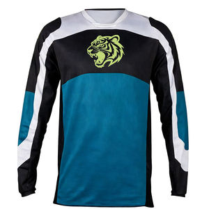 Jersey de Ciclismo de Montaña <span class=keywords><strong>MTB</strong></span> 2026 de Secado Rápido, Manga Larga, Diseño Camuflado, Transpirable, Impresión por Transferencia de Calor, 160g Poliéster - Product Image 3