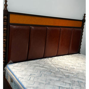 Ensemble de chambre d'appartement de style Mid-Century, mobilier de suite en bois massif, grand lit <span class=keywords><strong>Paris</strong></span> King Size, écologique et durable - Product Image 6