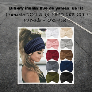 Headband Fitness Wanita Bahan Polyester - Menyerap Keringat & Melindungi dari Sinar Matahari, Ringan untuk Lari, Yoga, dan Olahraga - Product Image 3