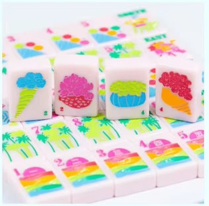 Ensemble de Mahjong américain monocouche le plus vendu |   Tuiles de Mahjong Assorties en Stock avec Livraison Rapide en 7 Jours - Product Image 6