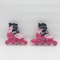 Patins à roulettes de slalom freestyle réglables pour tous les âges, coque en PP, maille en velours, ABEC-11, plastique de haute qualité, durables, utilisation en extérieur, toutes tailles
