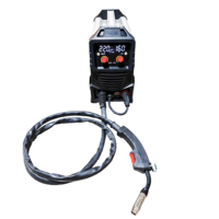 Máquina de Soldadura MIG Portátil con Panel LED, Mini Soldadora MIG-250 sin Gas, CO2/Mix/FLUX 250Amp para Electrodos de 1KG y 5KG