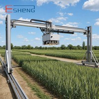 Plateforme de phénotypage des plantes en champ, numérisation multi-capteurs in situ, collecte de données agricoles, système d'acquisition des traits des cultures