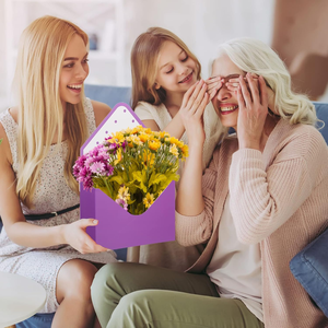 Fiorista Bouquet busta Design scatole di carta Bouquet di fiori confezione regalo scatola per festa di san valentino festa di nozze - Product Image 4