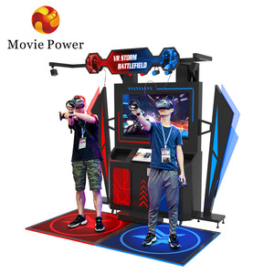 Ganar dinero, juegos de interior equipo VR multijugador juego de Arcade deporte 9D Vr interactivo juego de disparos VR <span class=keywords><strong>tormenta</strong></span> Simulador de batalla - Product Image 4