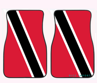 Tapis de sol de voiture avec drapeau des Tonga, tapis de sol de voiture antidérapants, accessoires automobiles universels, accessoires de voiture pour camion