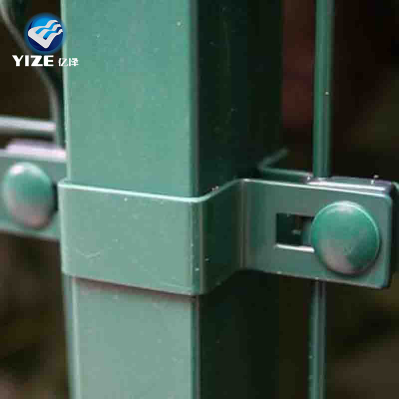 Vert PVC Enduit Treillis Métallique Soudé Galvanisé 3D Triangle Plier pliage Clôtures